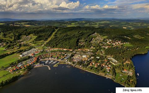 koupání v Česku - přehrada Lipno