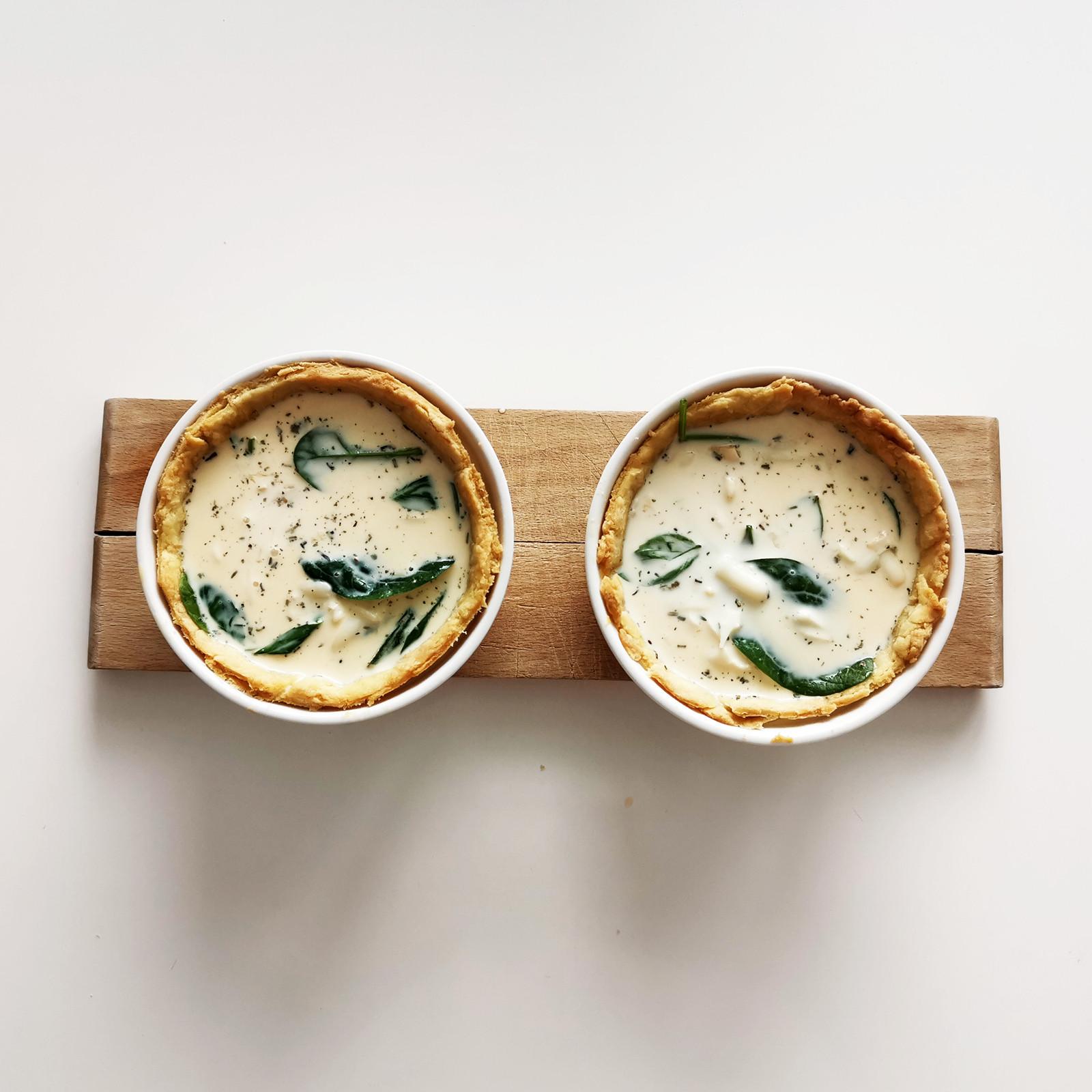 recept na zeleninový quiche postup 3