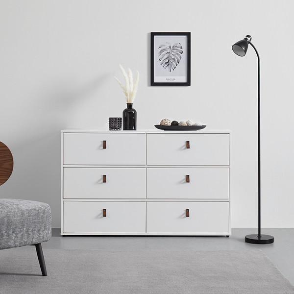 Komody so 6 zásuvkami