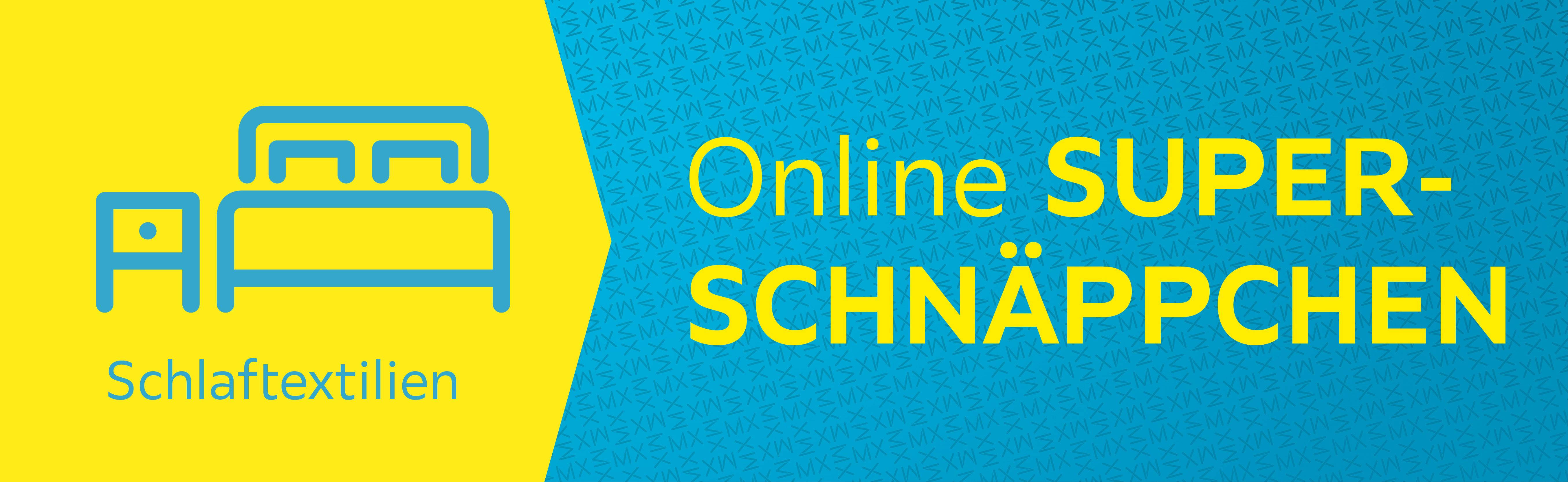 Super-Schnäppchen Schlaftextilien