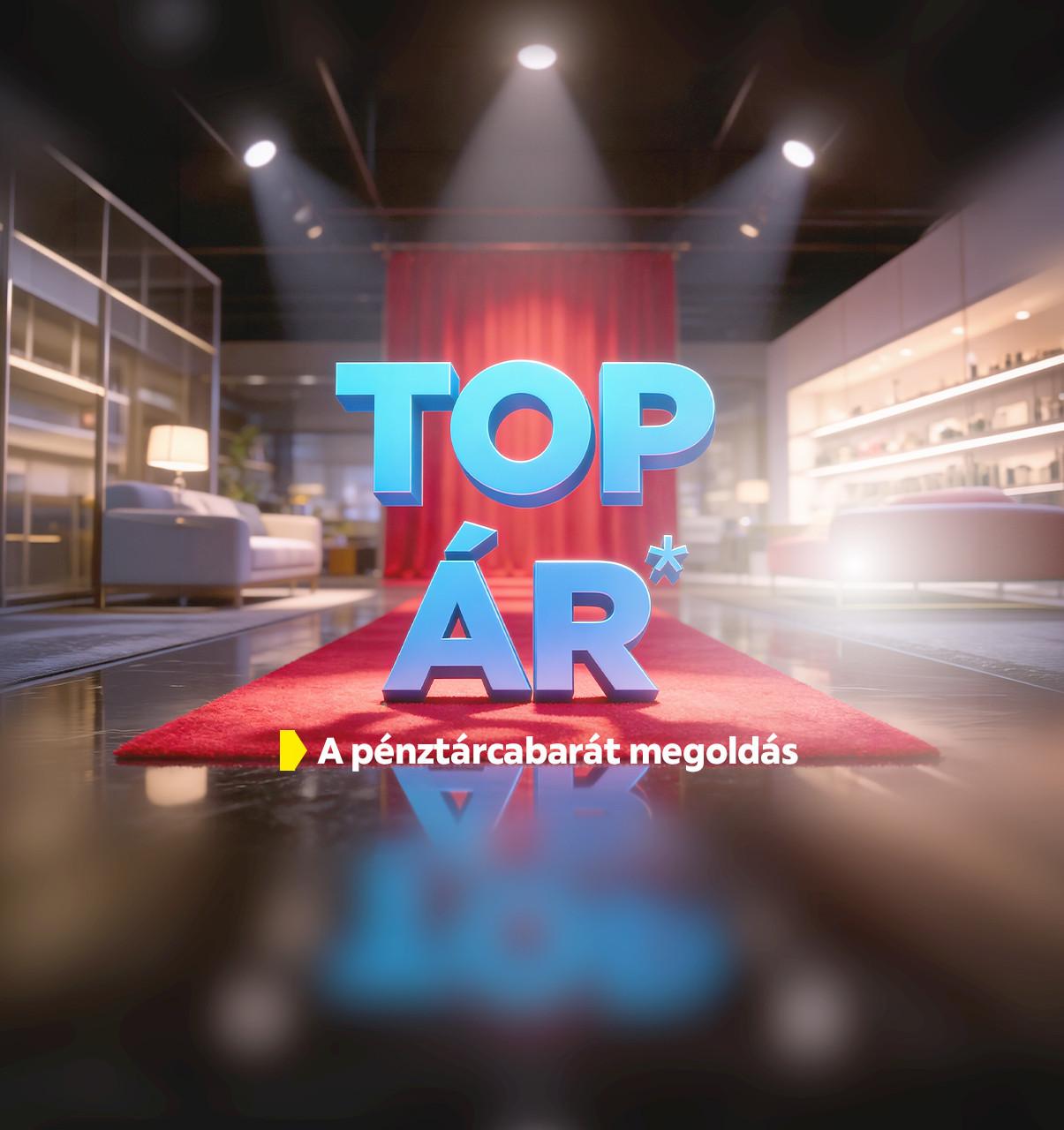 TOP ÁR* A pénztárcabarát megoldás
