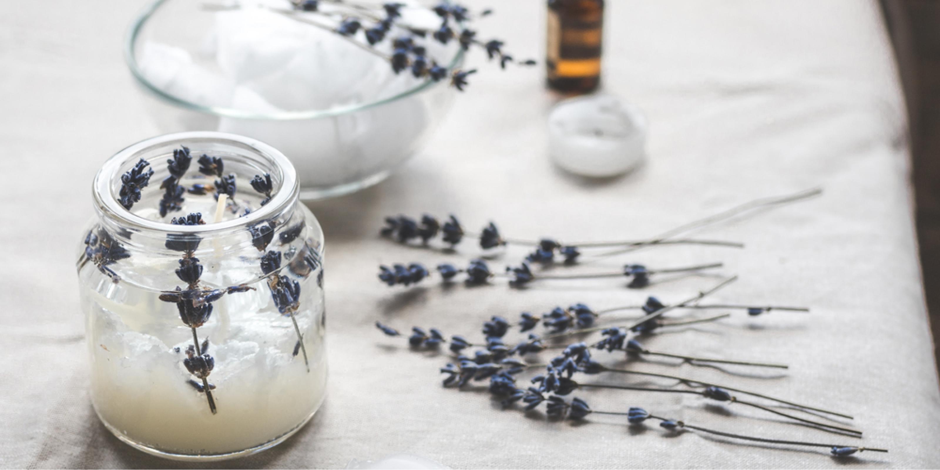 levandu?ov� svie?ky DIY