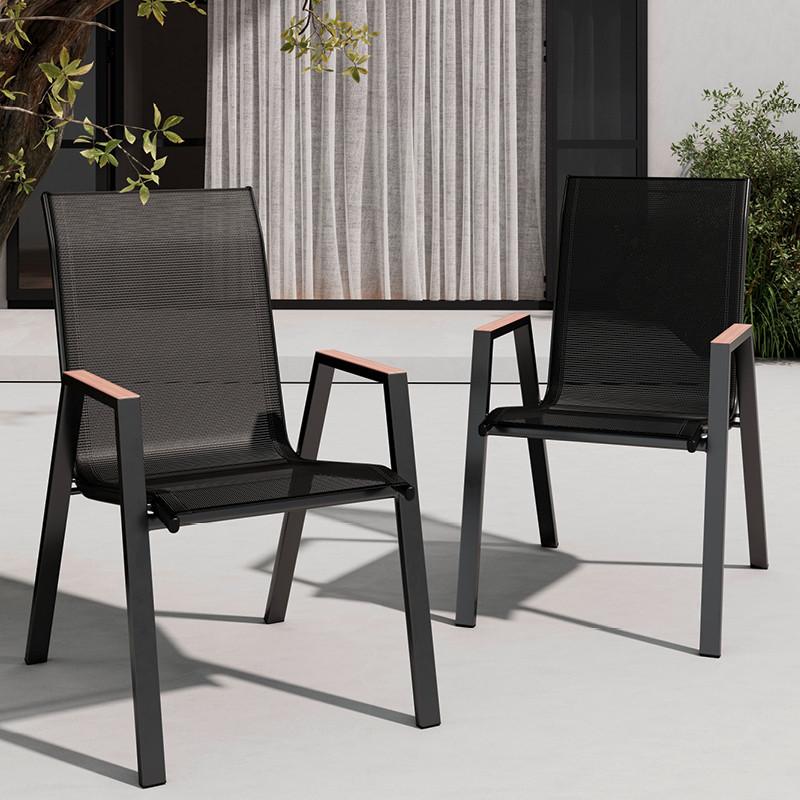 kovové zahradní židle