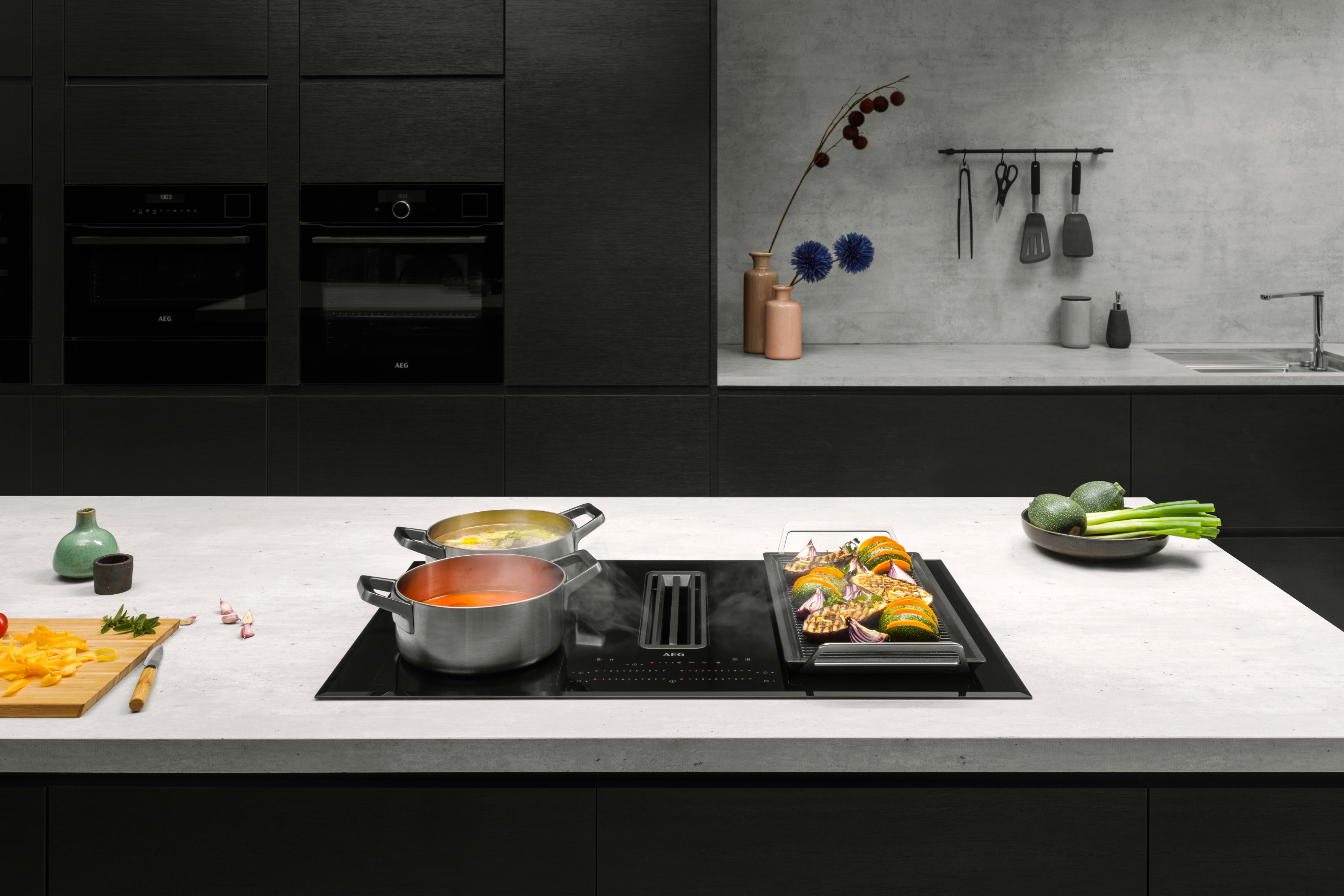 Innovative AEG FlexiBridge XT Kochfelder