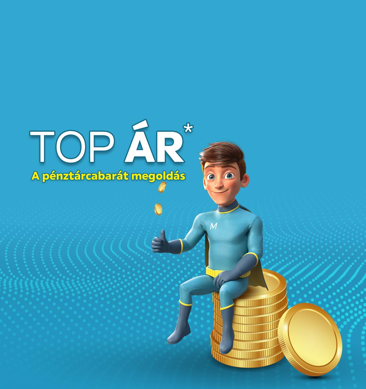 Top ár, a pénztárcabarát megoldás