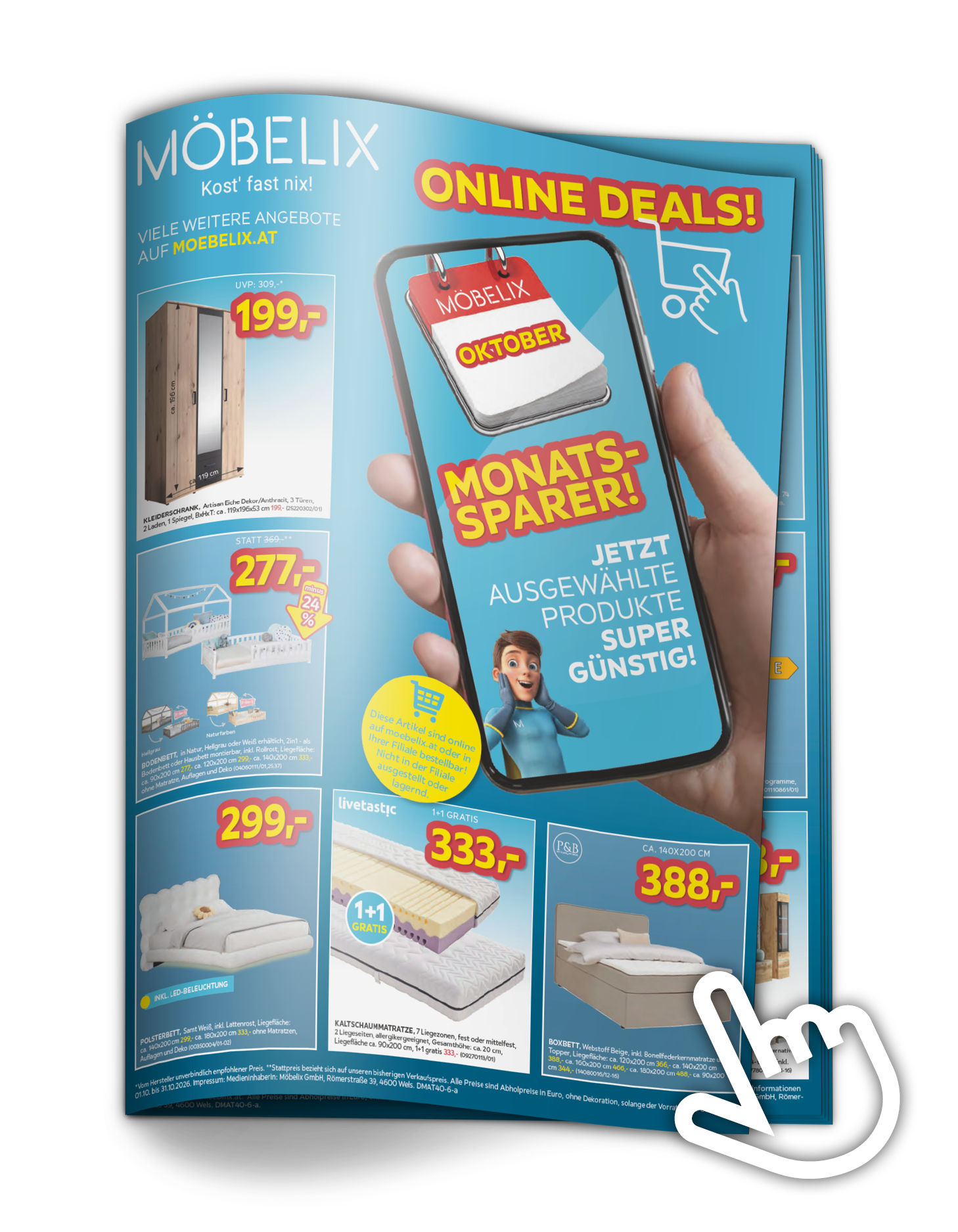 Online Deals im Oktober Prospekt