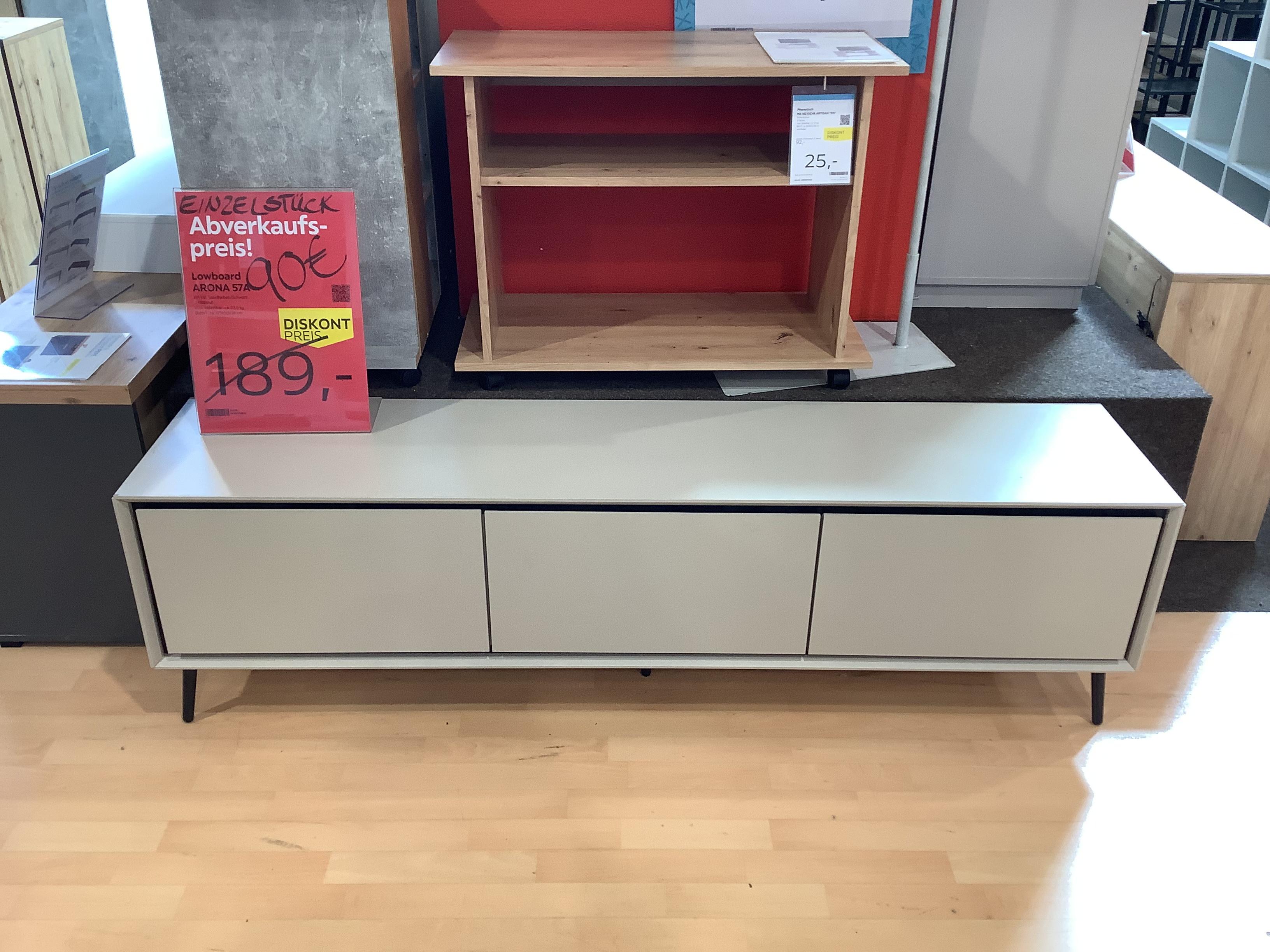 Lowboard Arona 57A Einzelstück