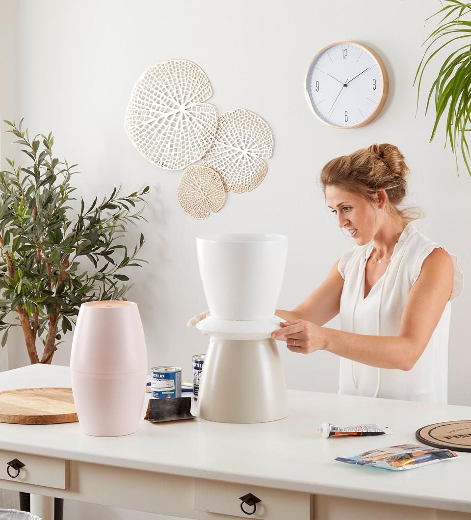 DIY príručný stolík na balkón postup 4