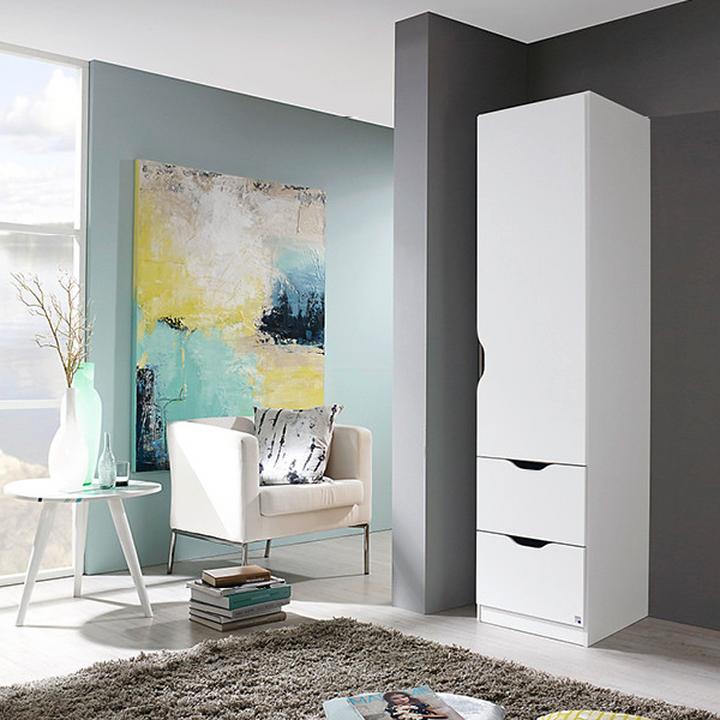 jednodveřová šatní skříň