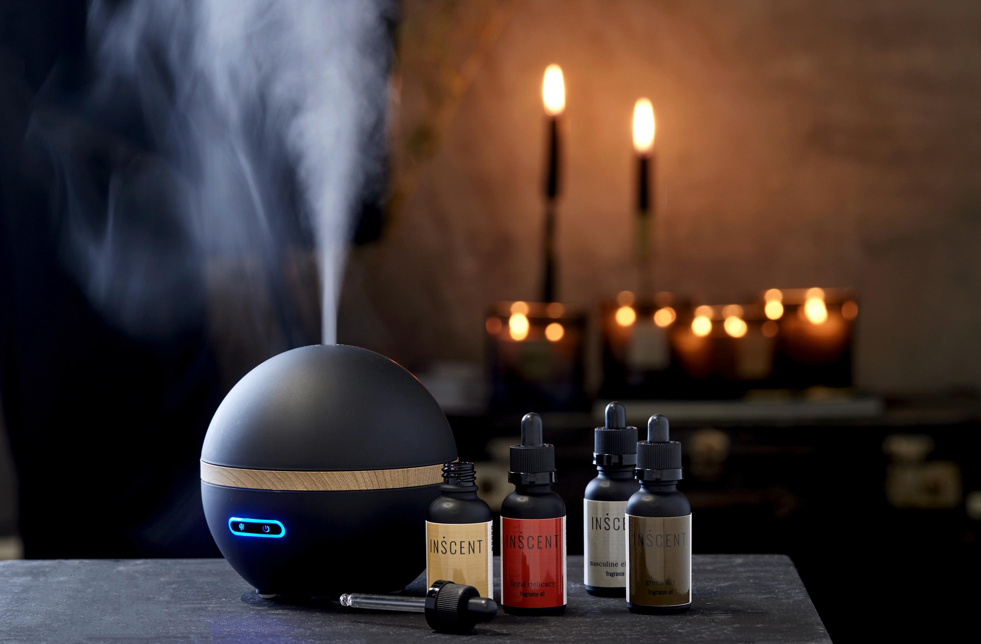 stylový aromadifuzér vytvoří příjemnou atmosféru