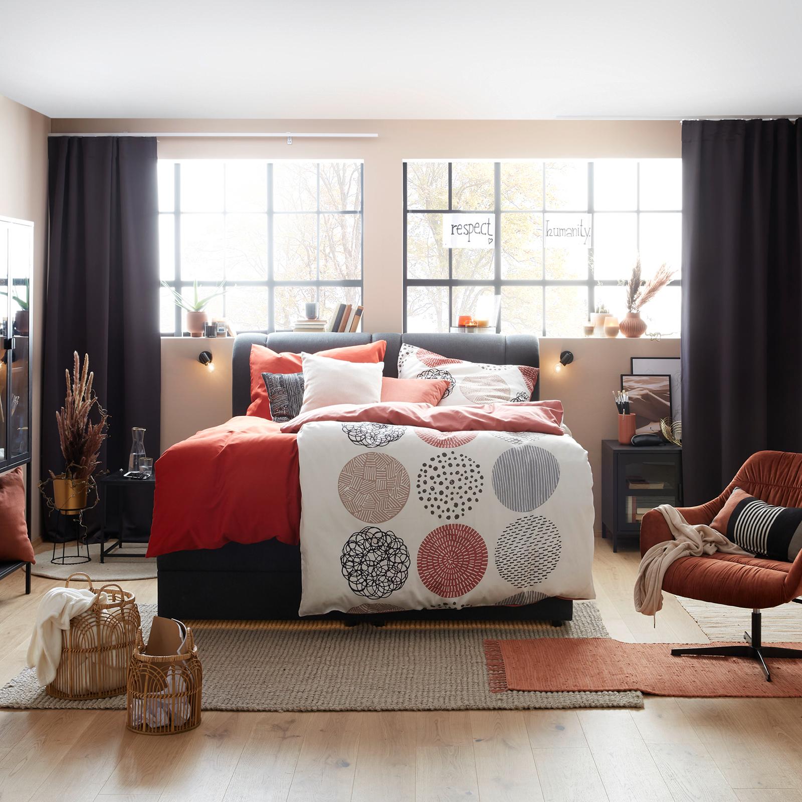farebná posteľná bielizeň z kolekcie Earth Tones