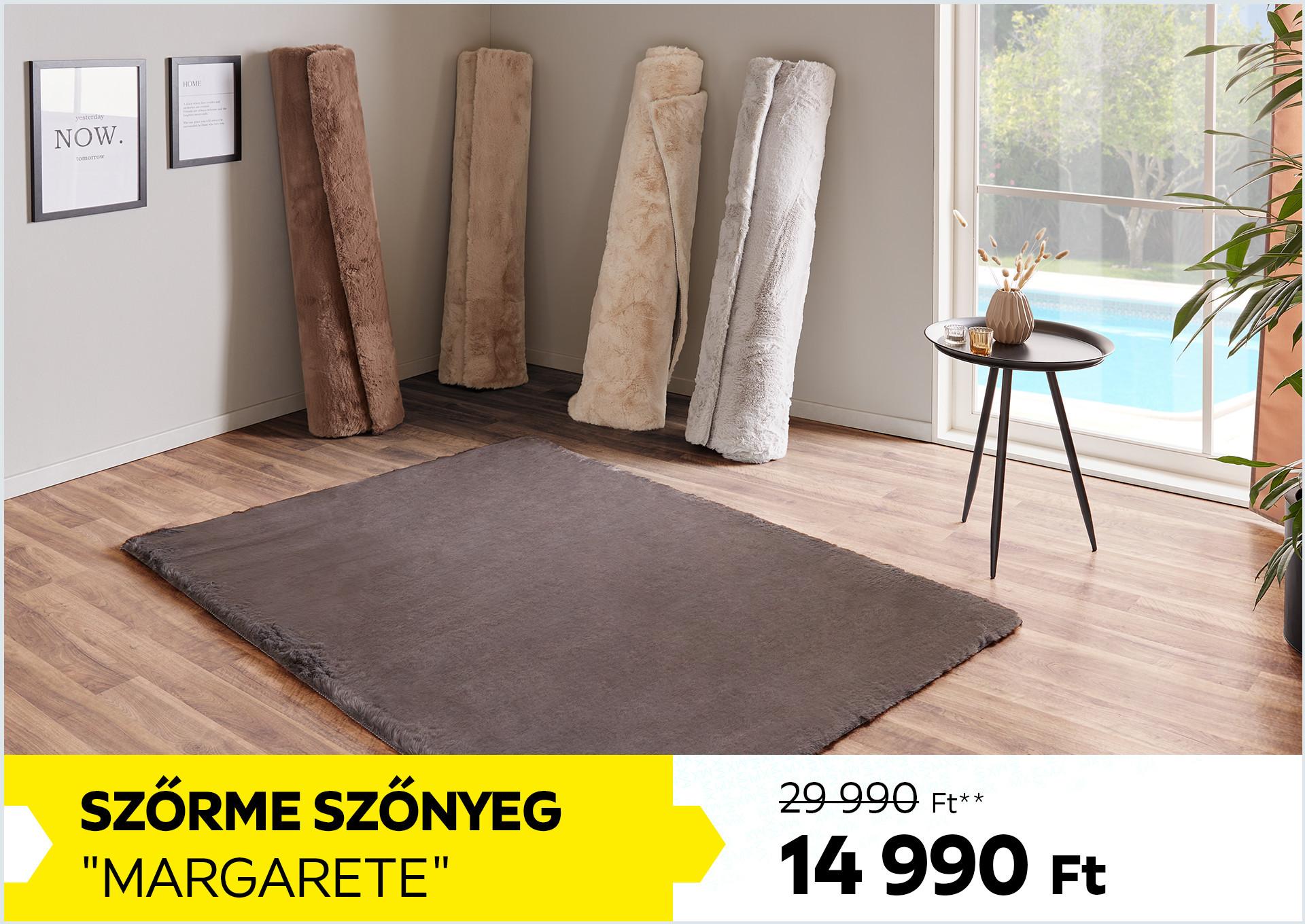 Szőrme szőnyeg Margarete 29990 Forint helyett 14990 Forint