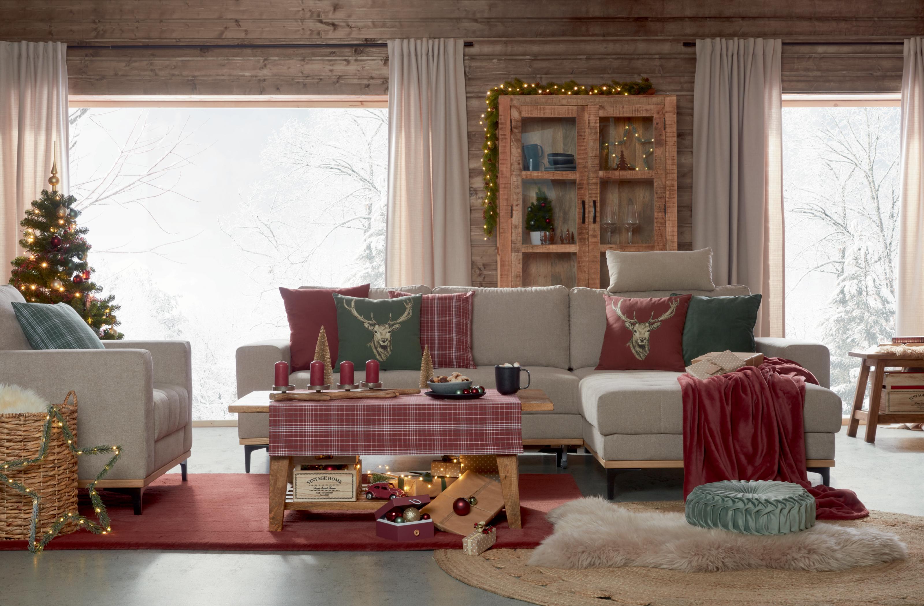 ob�va?ka vo farb�ch Rustic Christmas