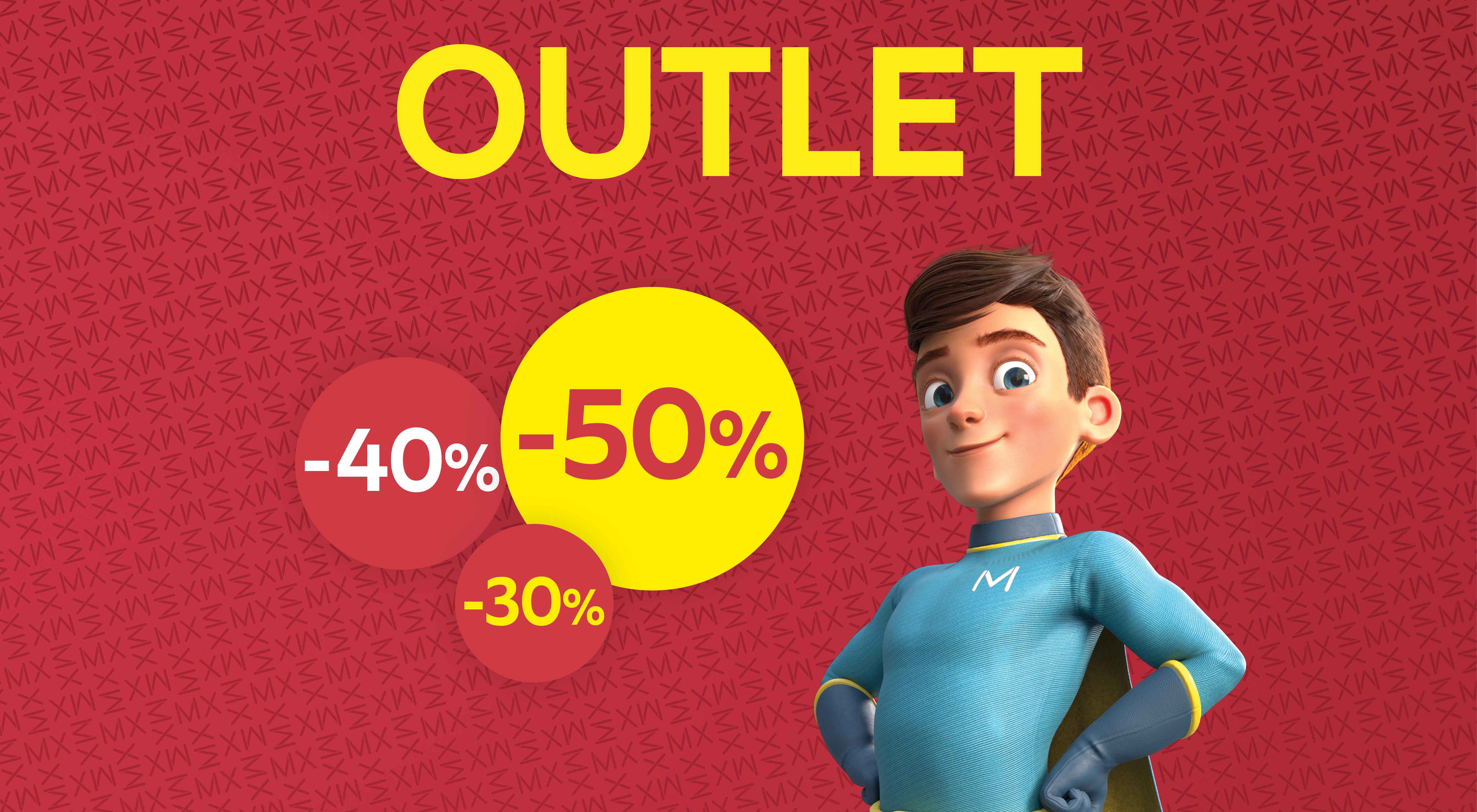 Outlet -20% -30% -40% -50%