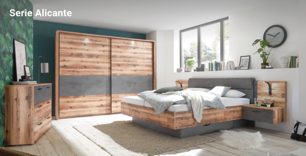 Unsere Schlafzimmer-Serien möbelix