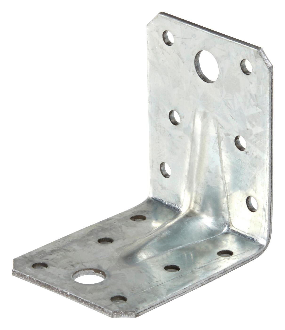 Winkelverbinder Bxl: 55x70 Cm Alufarben, Aus Stahl Verzinkt - Alufarben, KONVENTIONELL, Metall (5,5/7cm)