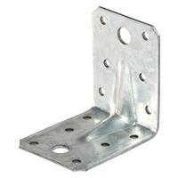 Winkelverbinder Bxl: 55x70 Cm Alufarben, Aus Stahl Verzinkt - Alufarben, KONVENTIONELL, Metall (5,5/7cm)
