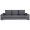 Schlafsofa Roland, Grau B: 239 Cm - Beige/Schwarz, Design, Textil (239/91/92cm) - MID.YOU