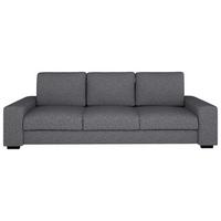 Schlafsofa Roland, Grau B: 239 Cm - Beige/Schwarz, Design, Textil (239/91/92cm) - MID.YOU