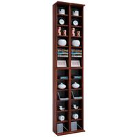 CD Regál Almera š: 42 cm ořech - barvy ořechu, Konvenční, kompozitní dřevo (42/183/20cm) - MID.YOU