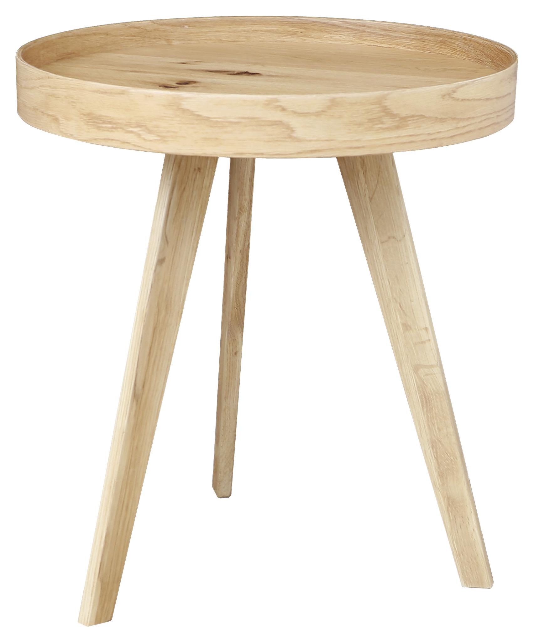 Konferenčný Stolík Wood 1 - prírodné farby, Moderný, drevo/kompozitné drevo (50/55cm)