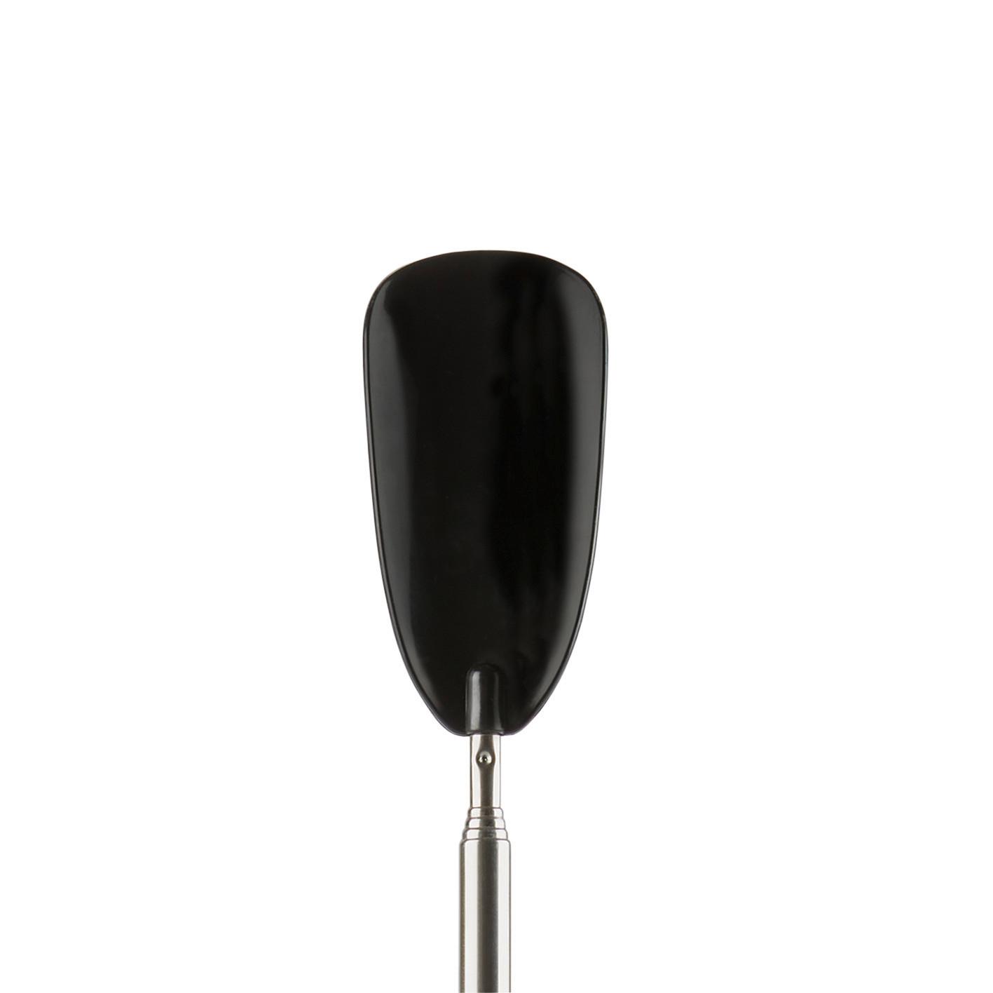 Schuhlöffel Fred Schwarz L: 25-73 cm - Schwarz, Basics, Kunststoff (4,5/25-73cm) - Homezone