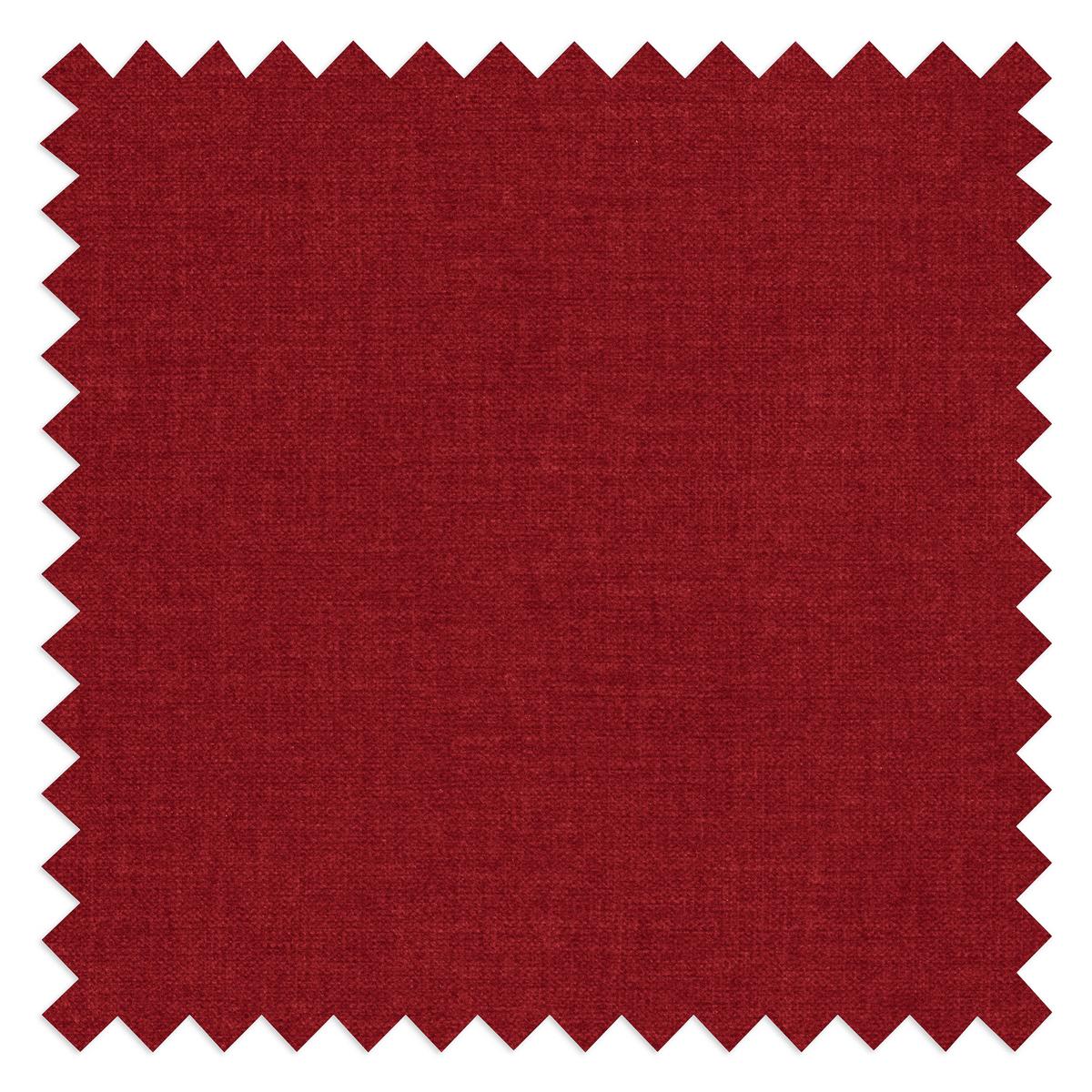 Ecksofa Pruno, Rot S: 174x247 Cm - Rot/Schwarz, Design, Textil (174/247cm) - MID.YOU