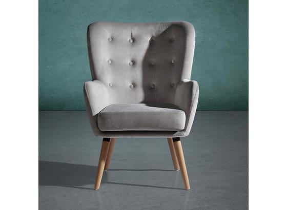 Kreslo Cooper - svetlosivá, Moderný, drevo/textil (69/95/76cm) - Mömax modern living Kreslo Cooper - svetlosivá, Moderný, drevo/textil (69/95/76cm) - Mömax modern living