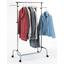 Kleiderwagen Frank - Chromfarben/Alufarben, Basics, Kunststoff/Metall (75/103-165/42cm)