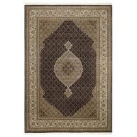 Orientalischer Webteppich Creme/Schwarz 140x80 cm - Creme/Schwarz, KONVENTIONELL, Textil (80/140cm) - Cazaris