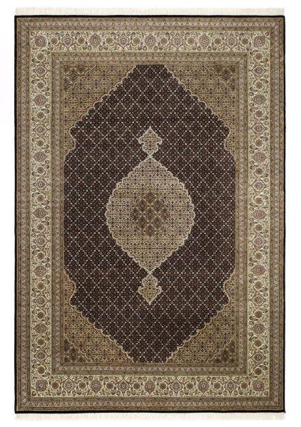 Orientalischer Webteppich Creme Cavari Mahi 200x80 cm