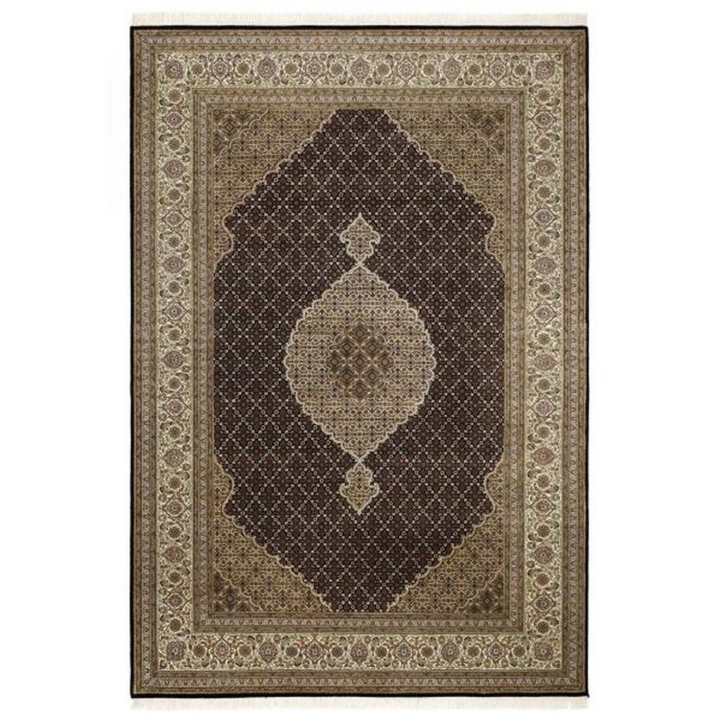 Orientalischer Webteppich Creme Cavari Mahi 240x170 cm