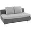 Sofa Cannes - Dunkelgrau/Anthrazit, MODERN, Textil (202/97/71cm)