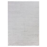 Webteppich Sahara - Silberfarben, Design, Textil (80/150cm) - Novel