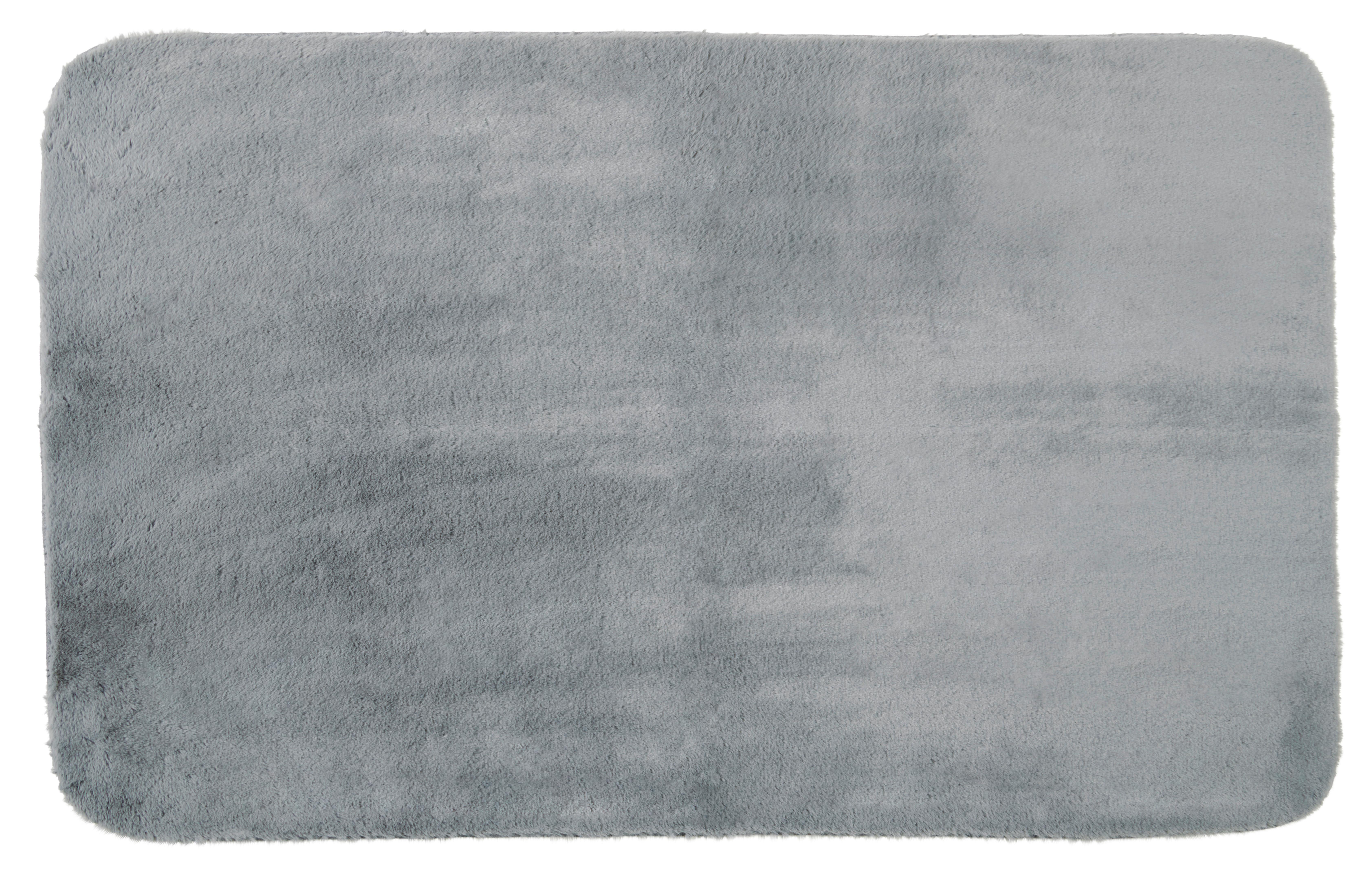Koupelnová Předložka Robert, 60/100cm, Šedá - šedá, Moderní, textil (60/100cm) - Premium Living