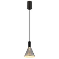 LED-Hängeleuchte 15741h1 - Schwarz, Design, Glas/Metall (17/150cm) - Globo