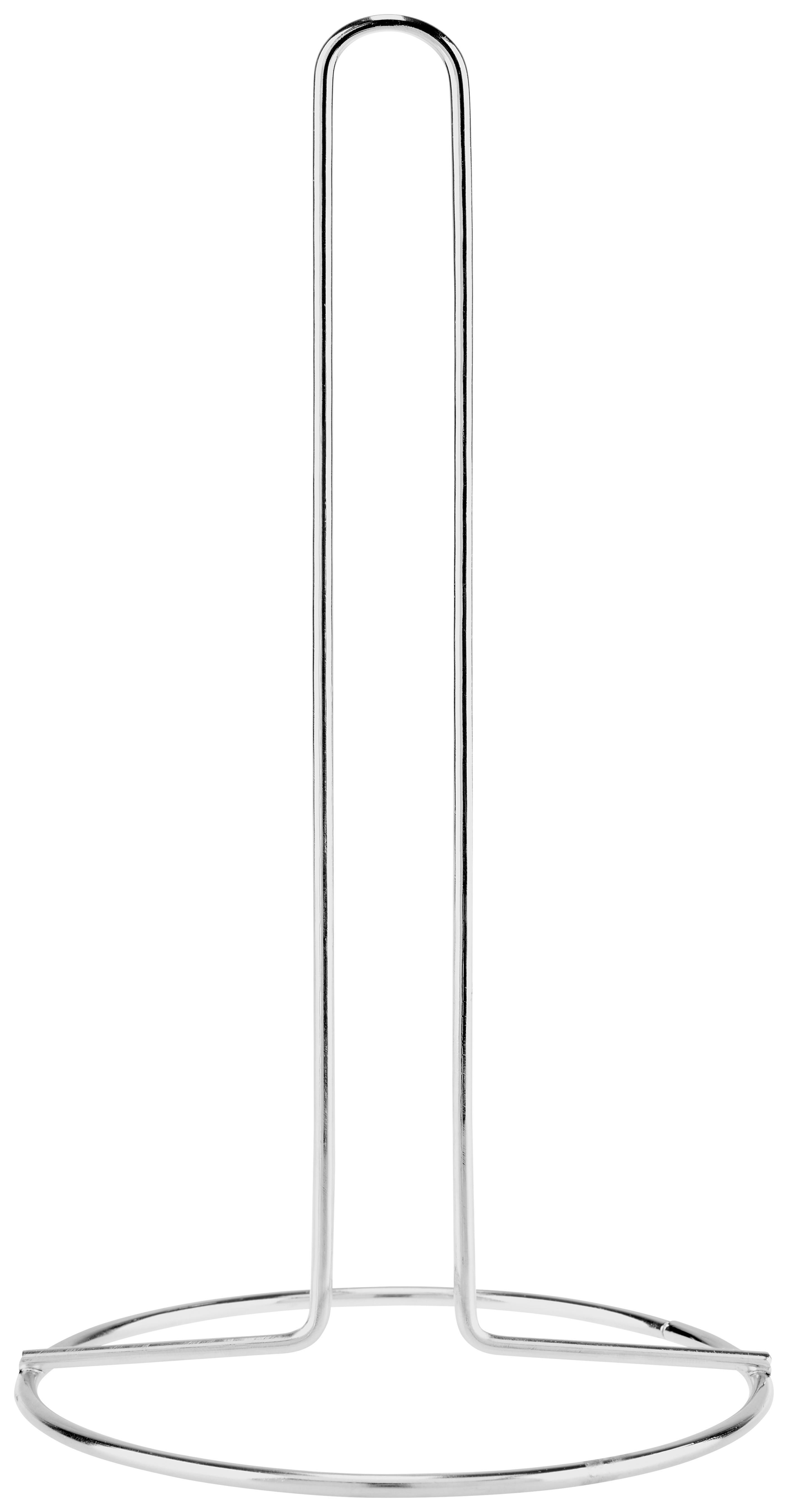 Konyhai Papírtörlő Tartó Angelika - nemesacél, Konventionell, fém (14/29cm) - Luca Bessoni