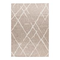 Flachwebteppich My Tallinn 540 - Taupe, Design, Textil (80/150cm) - Obsession