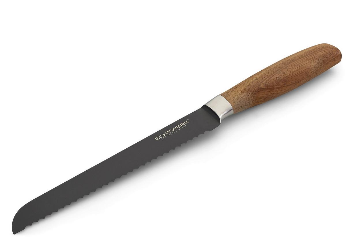 Brotmesser Ew-Sm-0351 - Schwarz, Basics, Metall (34cm) - Echtwerk
