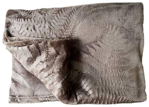Kuscheldecke Fiona Braun/mauve 130x170 Cm - Mauve/Braun, MODERN, Textil (130/170cm) - Luca Bessoni