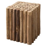 Couchtisch D: ca. 35 cm Naturfarben - Naturfarben, Basics, Holz (35/45/35cm)