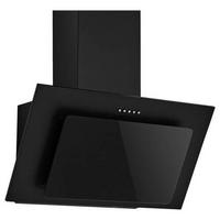 Kopffreihaube Respekta Kala Metall/Glas Schwarz B: 59,5 cm - Schwarz, Trend, Glas/Metall (59,5/68,1-101,1/29cm) - Respekta