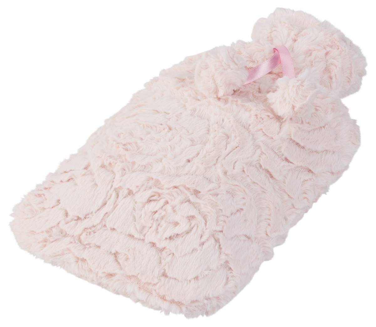 OHŘÍVACÍ LÁHEV SOPHIE - šedá/pink, textil/plast (2l) - Modern Living