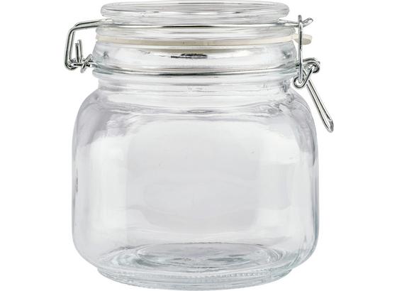 Sklenice Zavařovací Nele - čiré, kov/sklo (750ml) - Mömax modern living Sklenice Zavařovací Nele - čiré, kov/sklo (750ml) - Mömax modern living