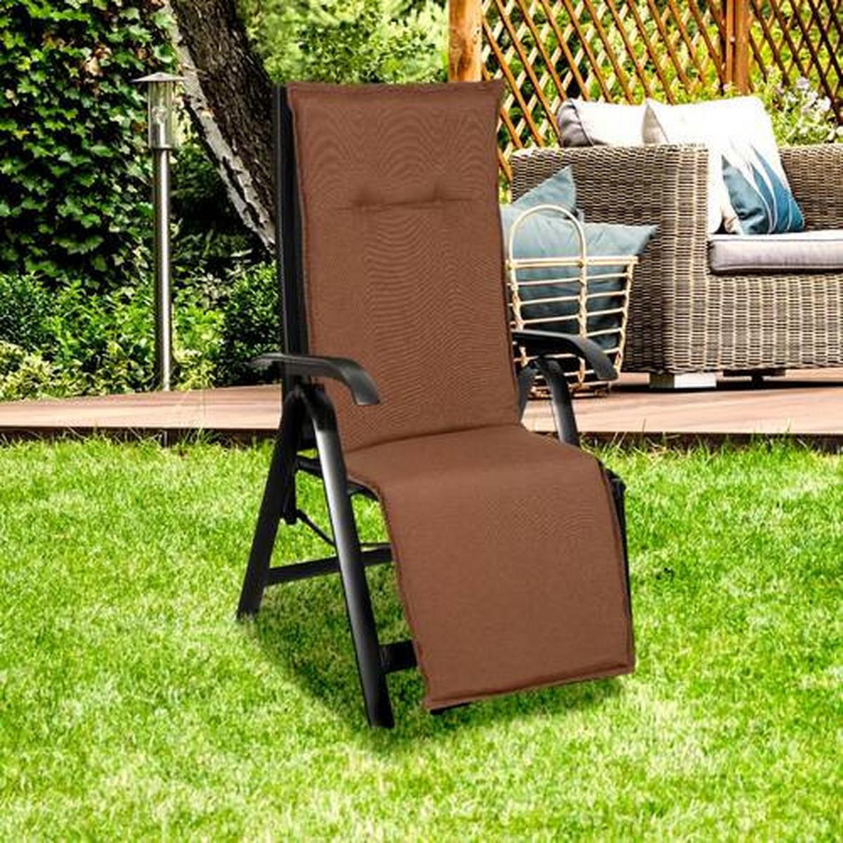 Auflage Tolonaro 170x46x8cm Sandfarben - Sandfarben, Basics, Textil (170/46/8cm) - Gardenson