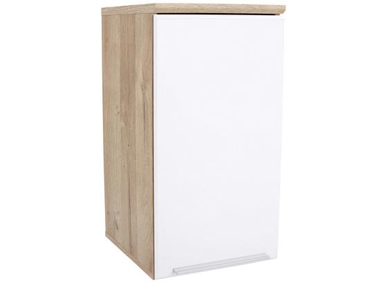 Hängeschrank Mindi - Eichefarben/Weiß, KONVENTIONELL, Holzwerkstoff/Kunststoff (40,2/68,1/29,8cm) Hängeschrank Mindi - Eichefarben/Weiß, KONVENTIONELL, Holzwerkstoff/Kunststoff (40,2/68,1/29,8cm)