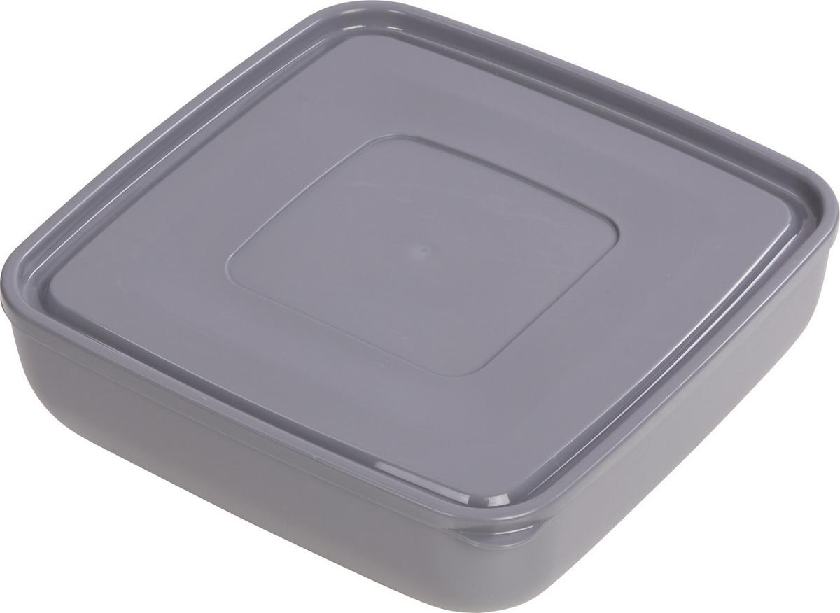 Frischhaltedose Ines ca. 3 L, Mikrowellengeeigent - Creme/Grau, KONVENTIONELL, Kunststoff (23,5/7,8/7,8cm) - Luca Bessoni