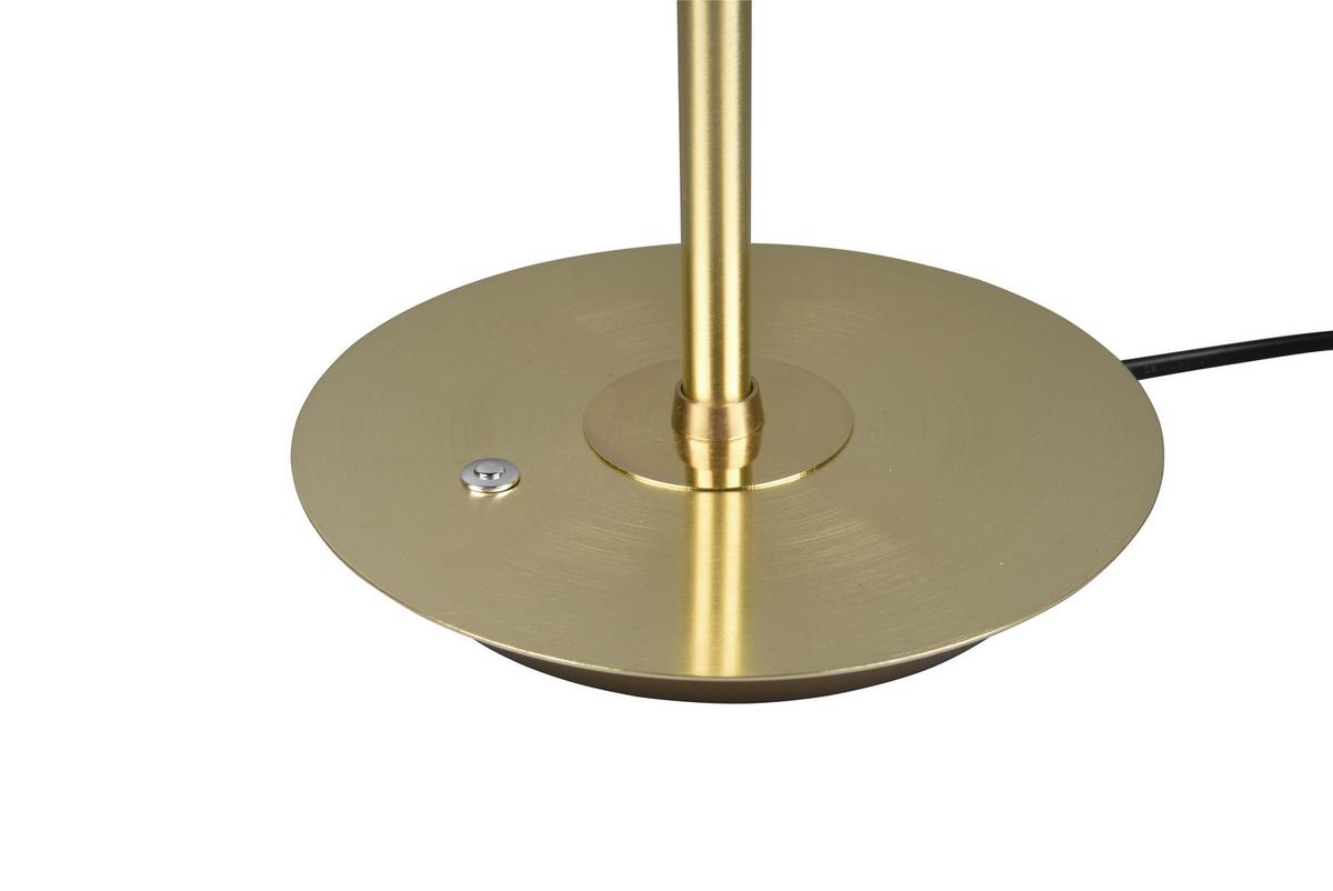 LED-Schreibtischlampe dimmbar Messingfarben 4-Fach Schaltbar - Basics (57/19/46cm) - Trio Leuchten