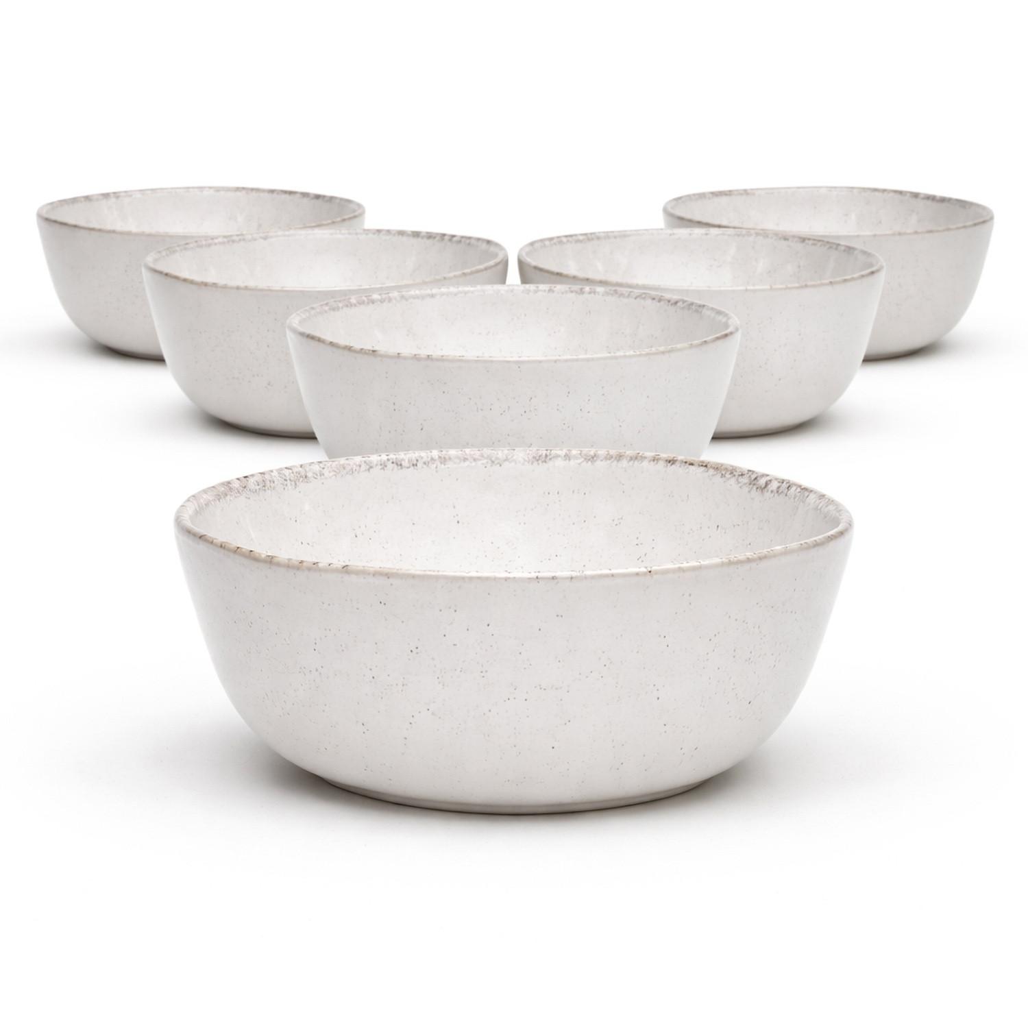 Müslischalenset Creme, Steinzeug - Creme, Basics, Keramik (11/6cm) - Van Well