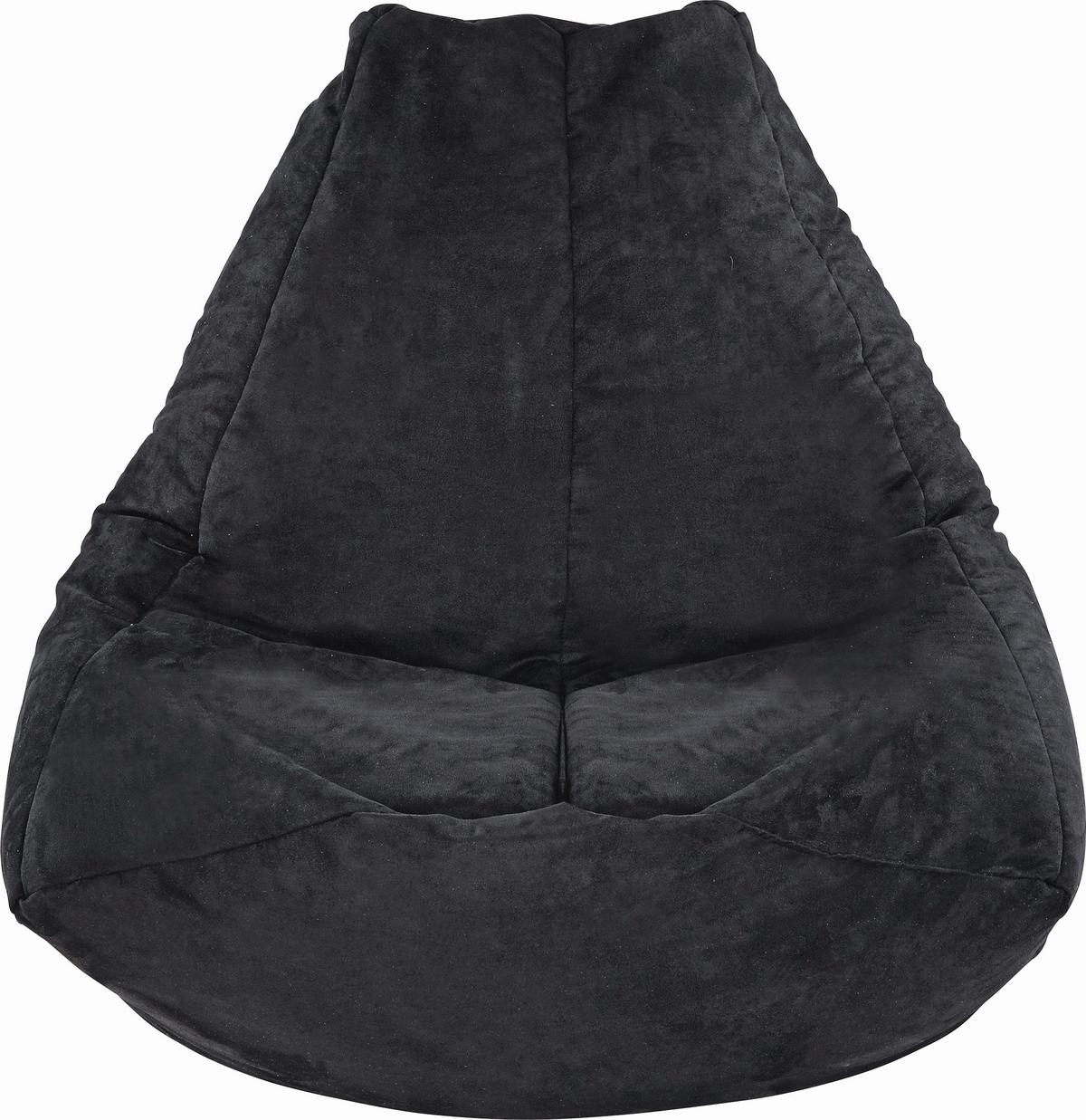 Ülőzsák Verona - antracit, textil (90/105/90cm)